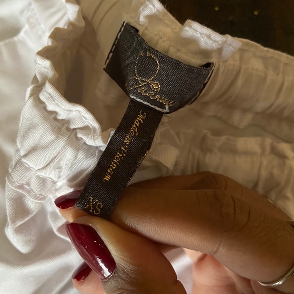 Jaanuu white fitted scrub pants - Picture 3 of 6